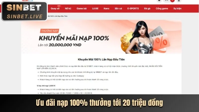Ưu đãi chào mừng thành viên mới Twin Bet